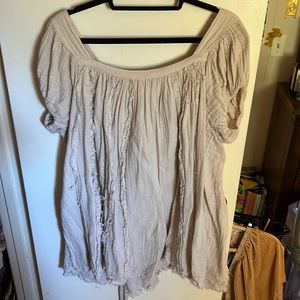 Free People Mini Dress Tie Back